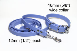 **NEW Periwinkle Biothane Dog Leash