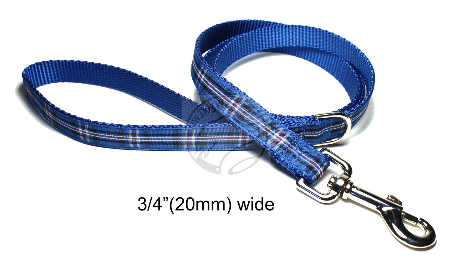 Tartan Dog Leash - Official Rangers FC Tartan