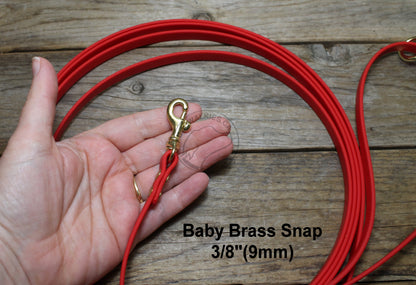 Poppy Red *Extra Thin* Waterproof Tracking Recall Long Line