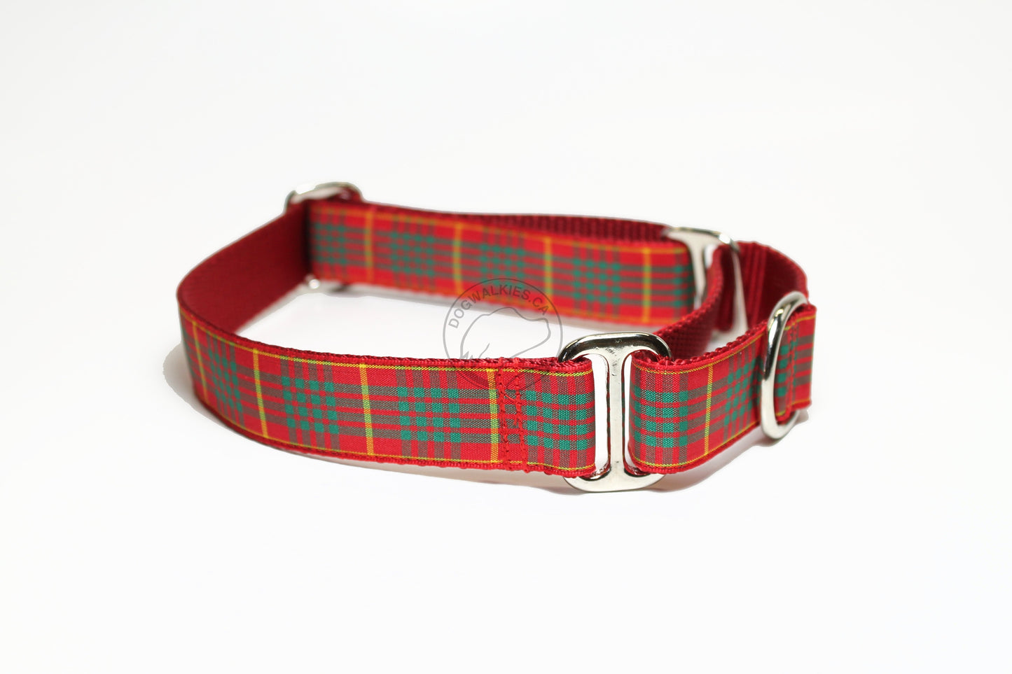 Cameron clan tartan - dog collar