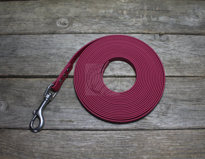 Wine Merlot Waterproof Tracking Recall Long Line