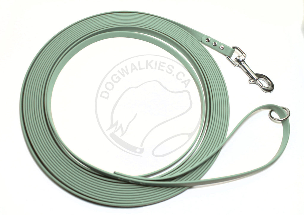 Sage Green Waterproof Tracking Recall Long Line