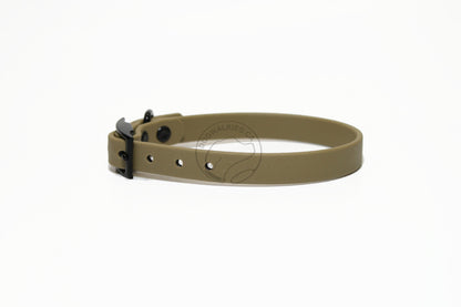 Sahara Tan (limited) Biothane Small Dog Collar - 1/2" (12mm) wide