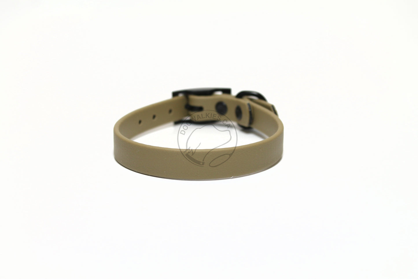 Sahara Tan (limited) Biothane Small Dog Collar - 1/2" (12mm) wide