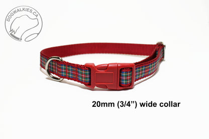 Stewart Royal tartan - dog collar