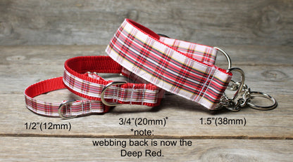 Stuart Clan Dress tartan - dog collar