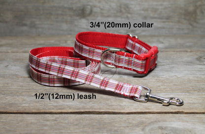 Tartan Dog Leash - Stuart Dress Clan Tartan