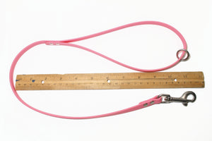 Extra Thin Waterproof Leashes for small dog or cats - 3/8" (9mm) Biothane - all colours