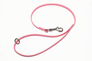 Extra Thin Waterproof Leashes for small dog or cats - 3/8" (9mm) Biothane - all colours