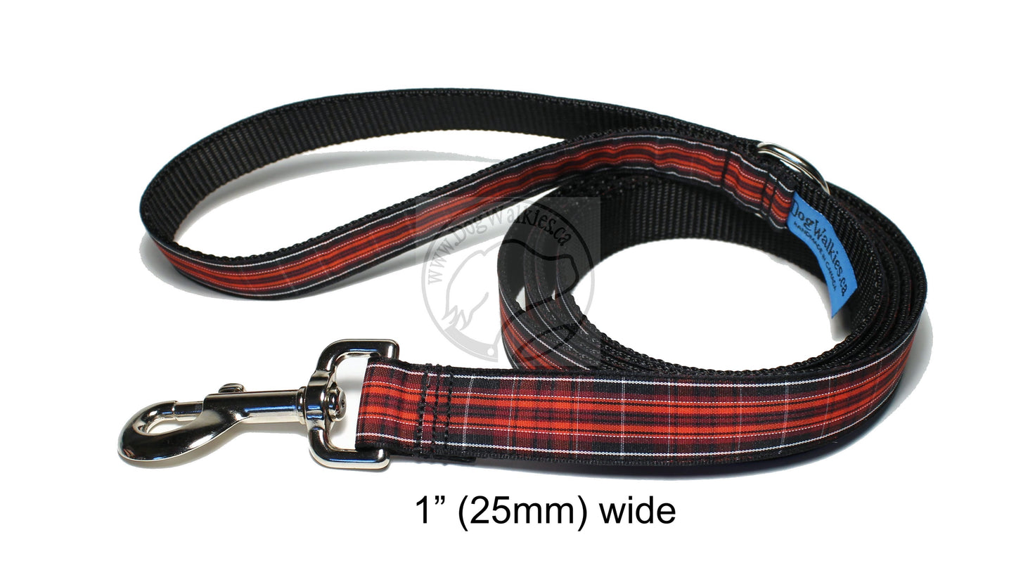 Tartan Dog Leash - Pride of Wales Tartan