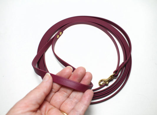 Wine Merlot *Extra Thin* Waterproof Tracking Recall Long Line