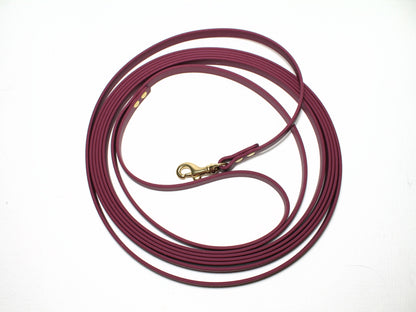 Wine Merlot *Extra Thin* Waterproof Tracking Recall Long Line