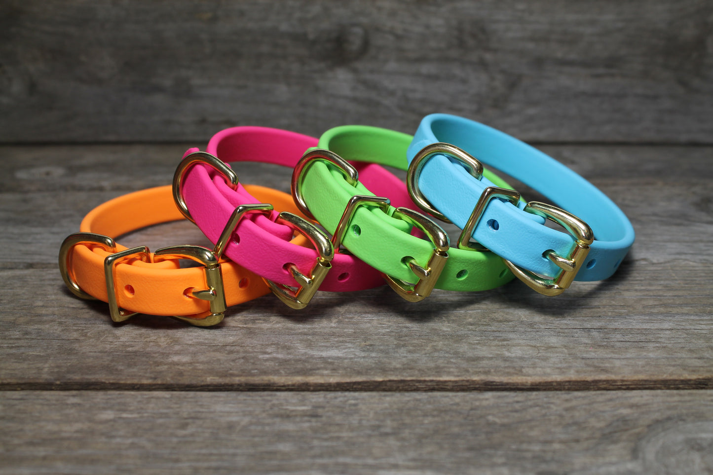 Small Dog Collar in Genuine Biothane - 16mm (5/8") width - 39 colours