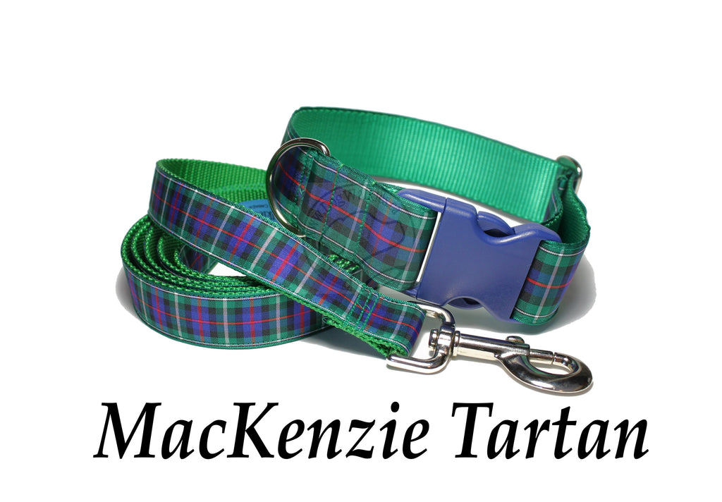 Tartan Dog Leash - MacKenzie Clan Tartan