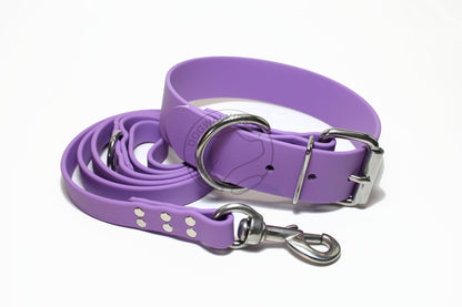 Amethyst Purple Biothane Dog Collar - Extra Wide - 1.5 inch (38mm) wide
