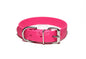 Fuchsia Pink Biothane Dog Collar - 1 inch (25mm) wide