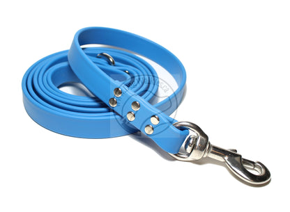 Caribbean Blue Biothane Large Dog Leash