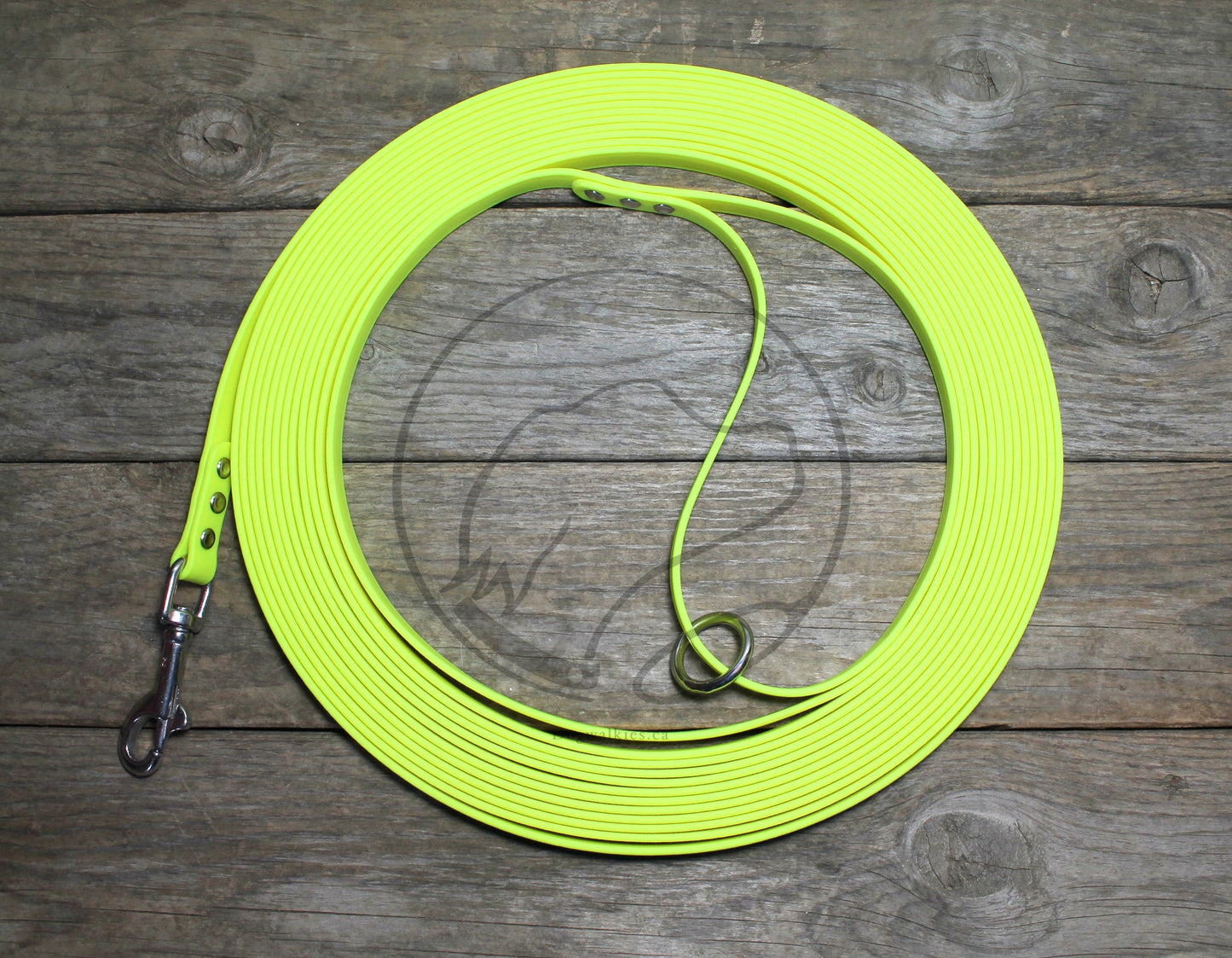 Neon Yellow Waterproof Tracking Recall Long Line
