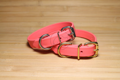 Medium Dog Collar in Genuine Biothane - 20mm (3/4") width - 40 colours
