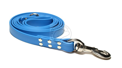 Caribbean Blue Biothane Large Dog Leash