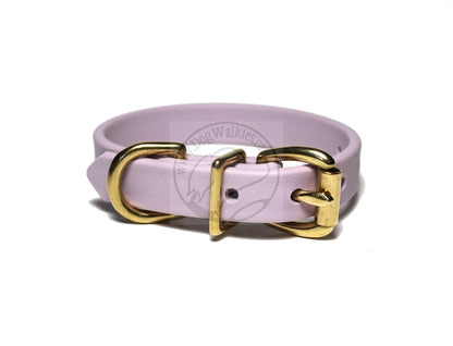 Lavender Purple Pastel Biothane Dog Collar - 5/8"(16mm) wide