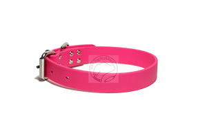Fuchsia Pink Biothane Dog Collar - 1 inch (25mm) wide
