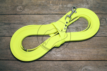 Neon Yellow Waterproof Tracking Recall Long Line