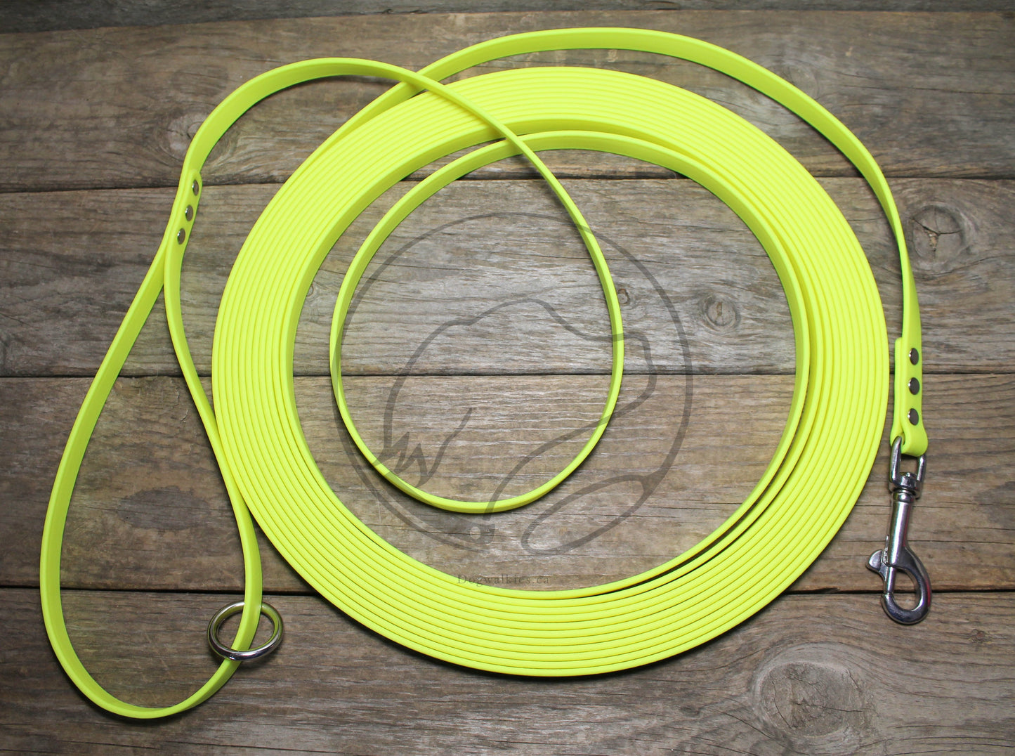 Regular Width, 1/2" (12mm) wide, Biothane Waterproof Tracking Recall Long Line - all colours
