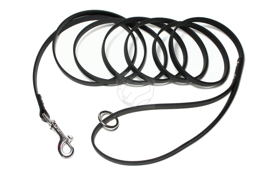 Extra Thin Waterproof Leashes for small dog or cats - 3/8" (9mm) Biothane - all colours