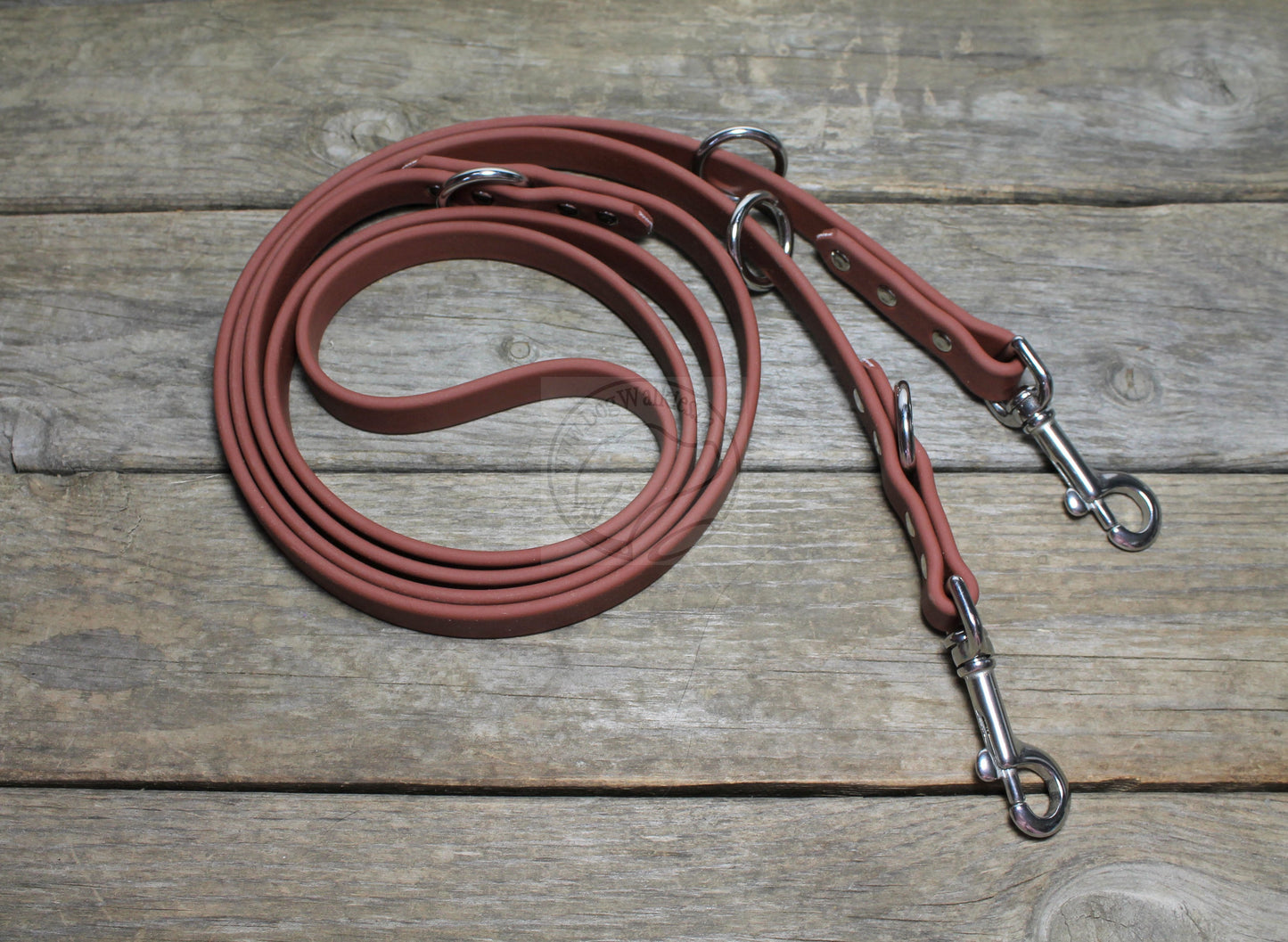 Convertible Waterproof Leash in Genuine Biothane - 16mm (5/8") width - 39 colours