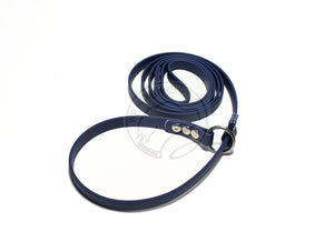 English Slip Lead - Stainless Steel or Solid Brass - Waterproof Leash in Genuine Biothane - 12mm (1/2") width