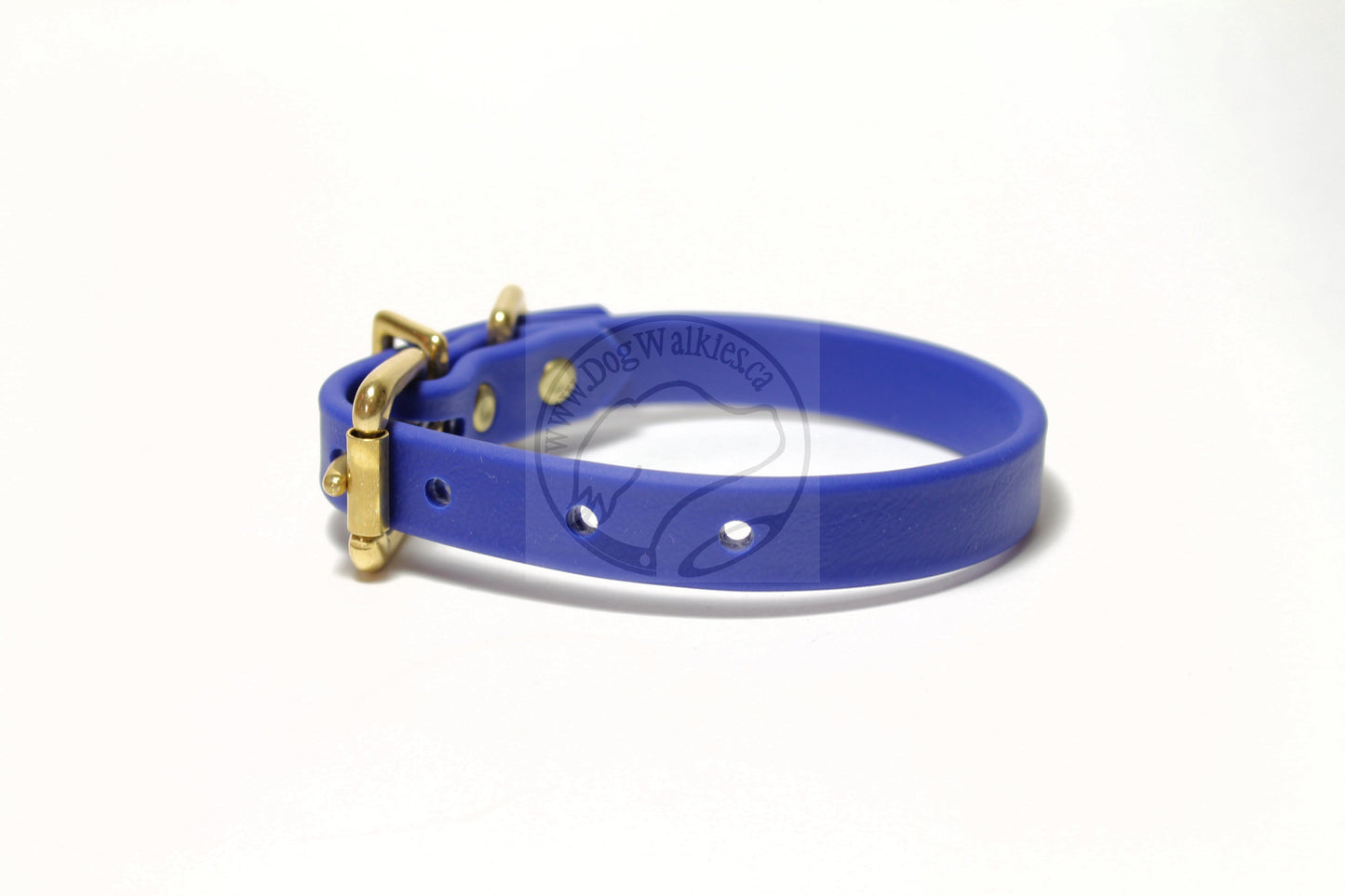 Royal Blue Biothane Dog Collar - 5/8"(16mm) wide