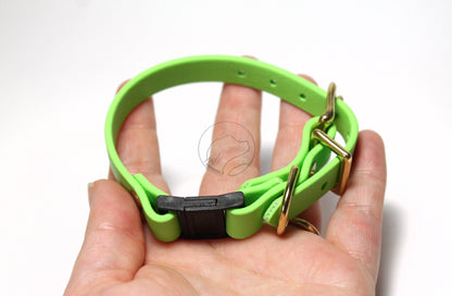 Breakaway Cat Collar Biothane Collar - 1/2" (12mm) wide - all colours