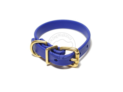 Royal Blue Biothane Dog Collar - 5/8"(16mm) wide