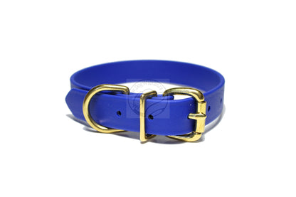 Royal Blue Biothane Dog Collar - 1 inch (25mm) wide