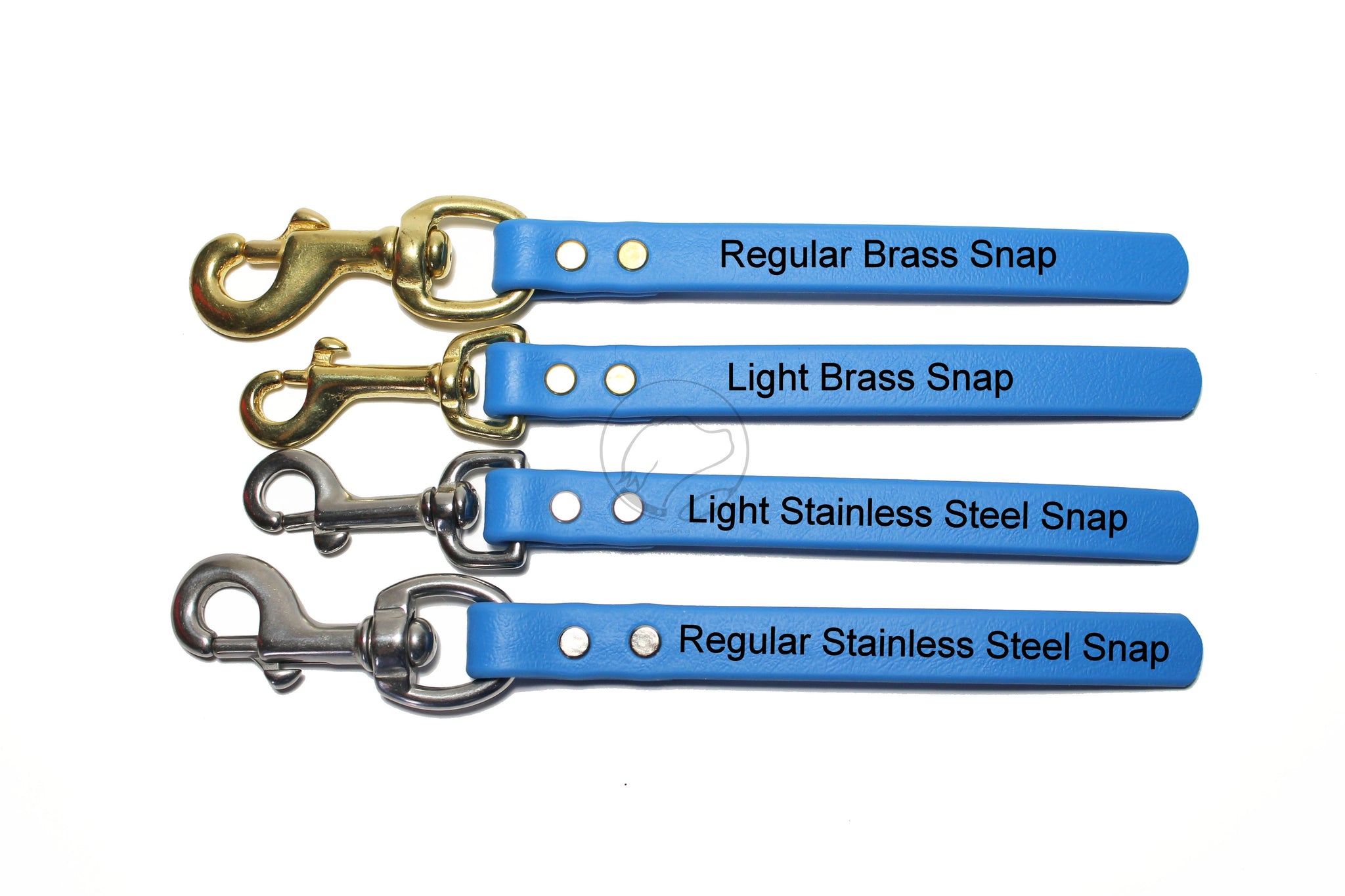 Dog Agility Tab - Bringsel - Brass Hardware - Dog Training Tab Loops in Genuine Biothane