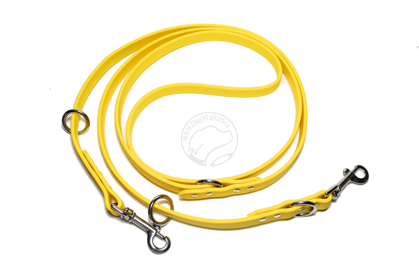 Convertible Waterproof Leash in Genuine Biothane - 16mm (5/8") width - 39 colours