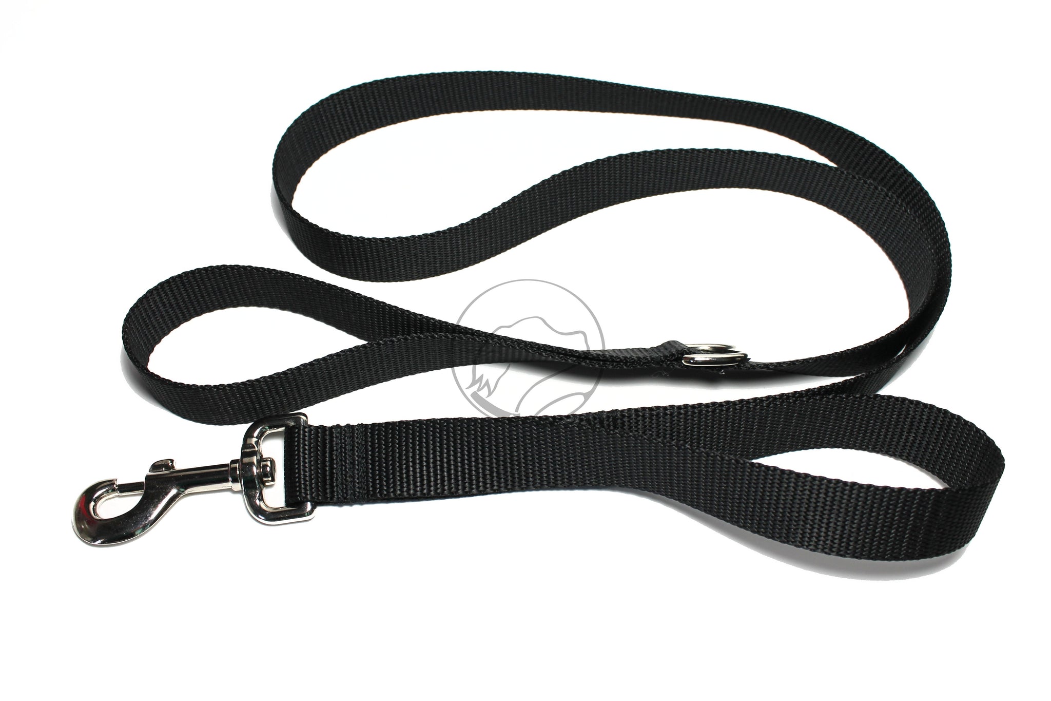 Nylon Two Handle Dog Leash; Simple - Elegant - Strong; Traffic Leash