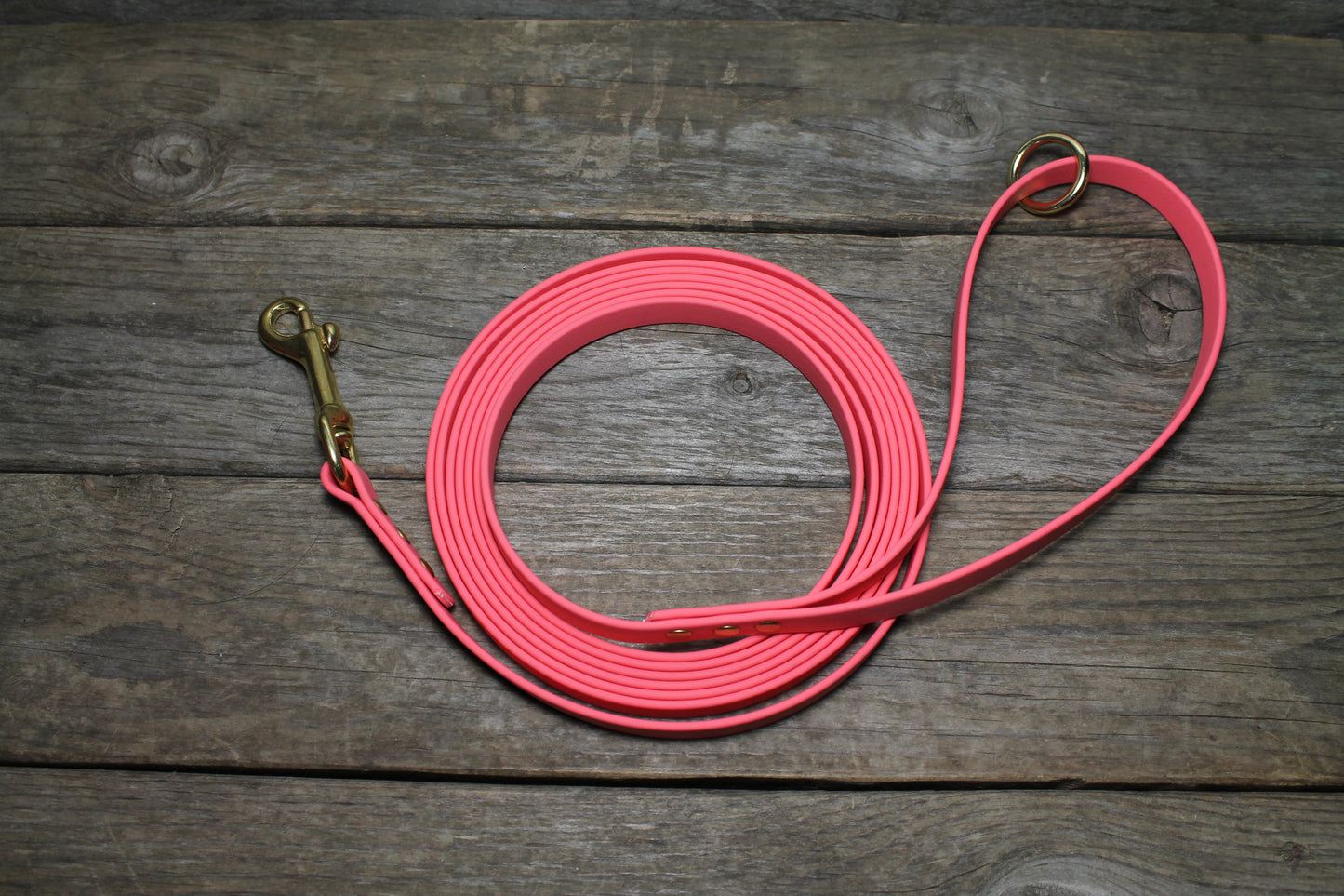 Peach Coral Waterproof Tracking Recall Long Line