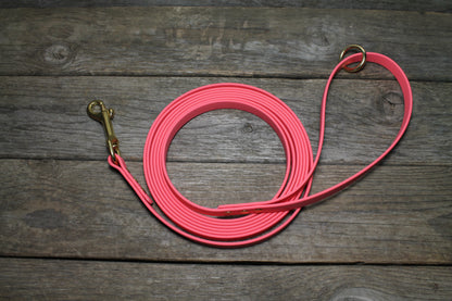 Peach Coral Waterproof Tracking Recall Long Line