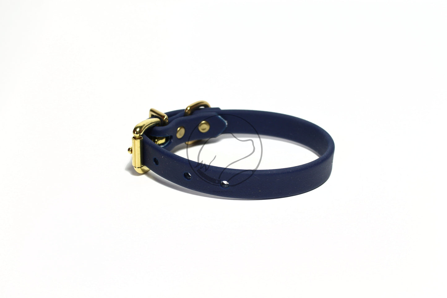 Navy Blue Biothane Dog Collar - 5/8"(16mm) wide