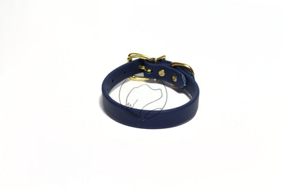 Navy Blue Biothane Dog Collar - 5/8"(16mm) wide