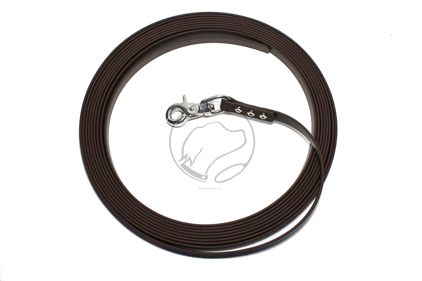 Dark Chocolate Brown Waterproof Tracking Recall Long Line