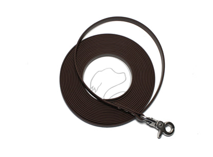Dark Chocolate Brown Waterproof Tracking Recall Long Line
