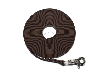 Dark Chocolate Brown Waterproof Tracking Recall Long Line