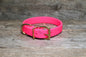 Neon Pink Biothane Dog Collar - 3/4" (20mm) wide