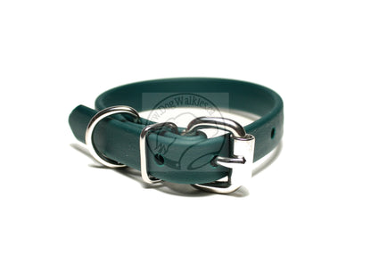 Pine Green Biothane Dog Collar - 5/8"(16mm) wide
