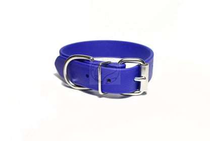 Royal Blue Biothane Dog Collar - 1 inch (25mm) wide
