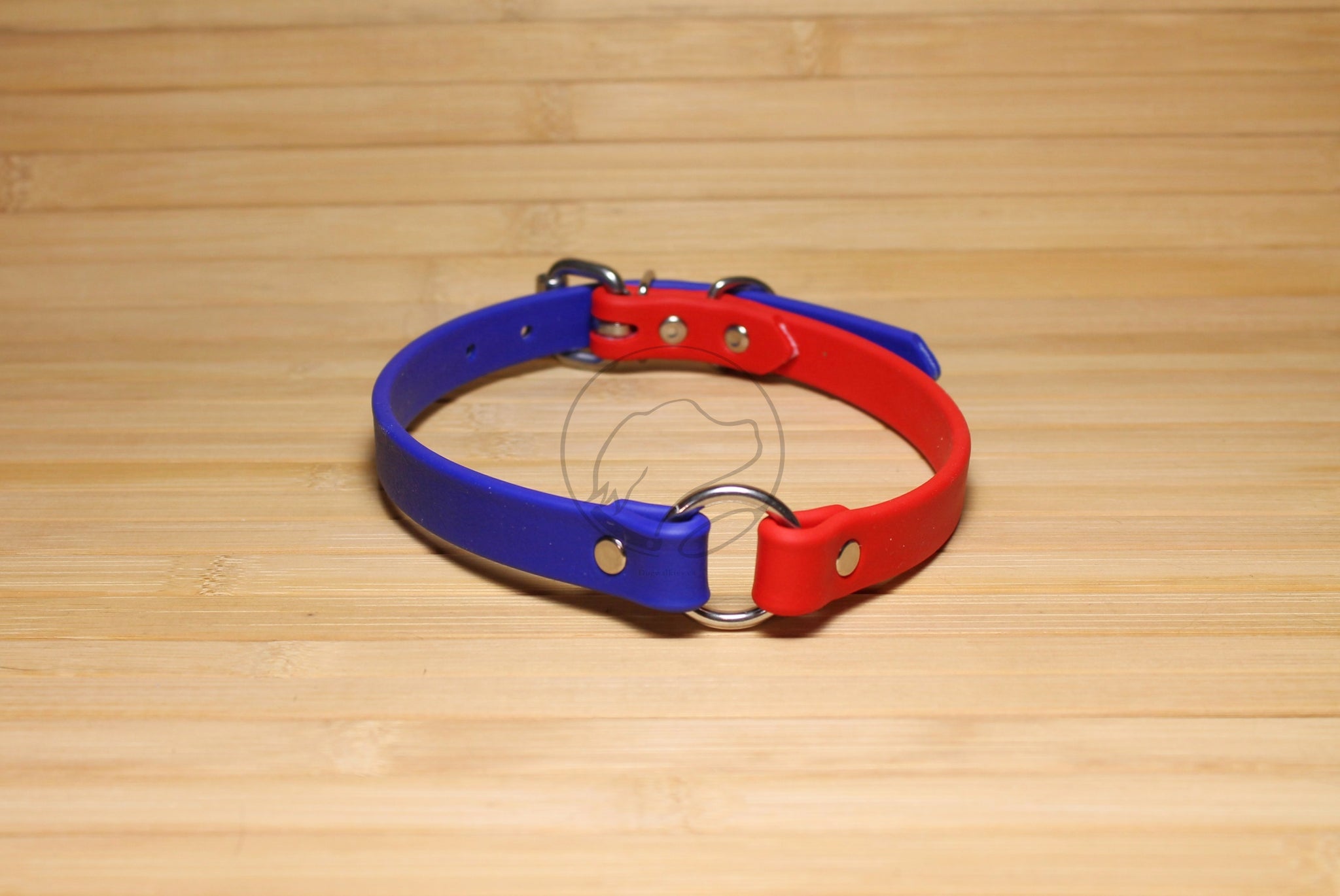 Biothane Two Tone Ring Dog Collar - Waterproof -  5/8"(16mm) wide