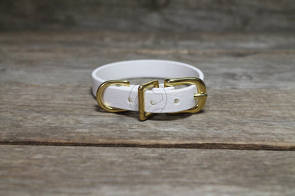 Little Pet or Dog Collar in Genuine Biothane - 12mm (1/2") width - 40 colours